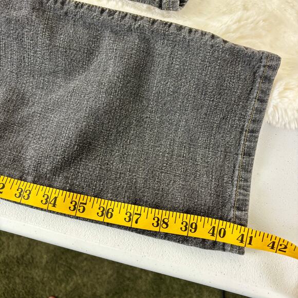 Levi's 505 Low Rise Straight Leg Jeans Size 10 MIS M - Length From Waist 41" - Picture 8 of 8